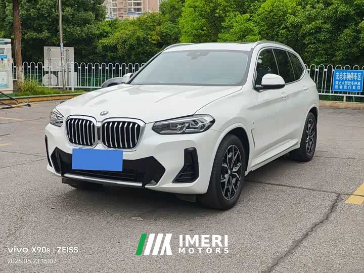 BMW X3 2022 facelift xDrive25i M sports package - автомобиль из Китая