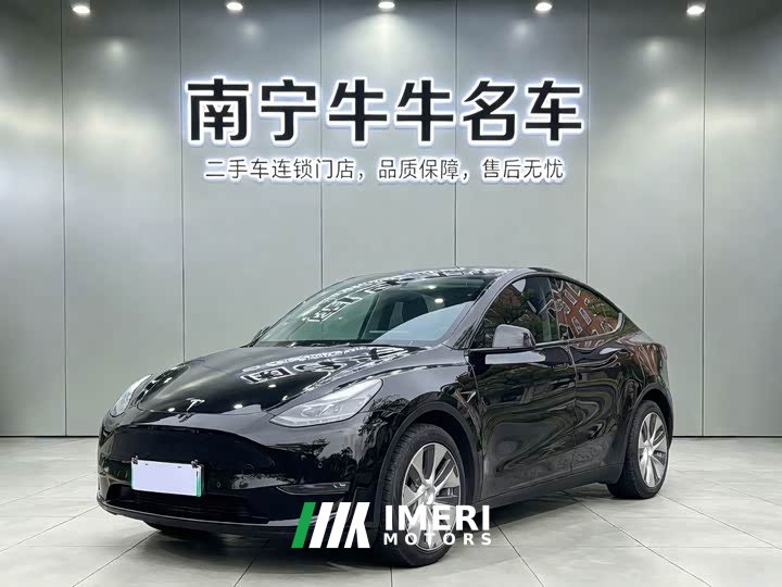 Tesla Model Y long-range all-wheel drive version - автомобиль из Китая