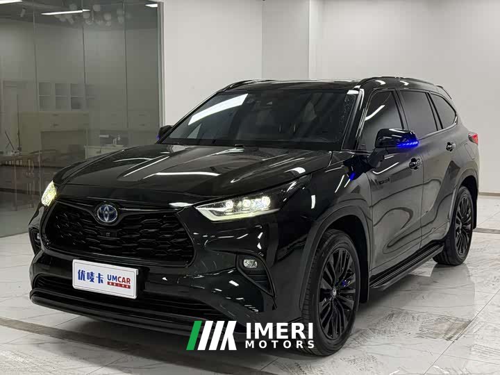 Toyota Highlander 2023 2.5L smart electric hybrid dual-engine four-wheel drive knight version 7 seats