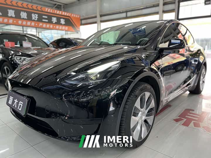 Tesla Model Y 2022 rear-wheel drive version - автомобиль из Китая