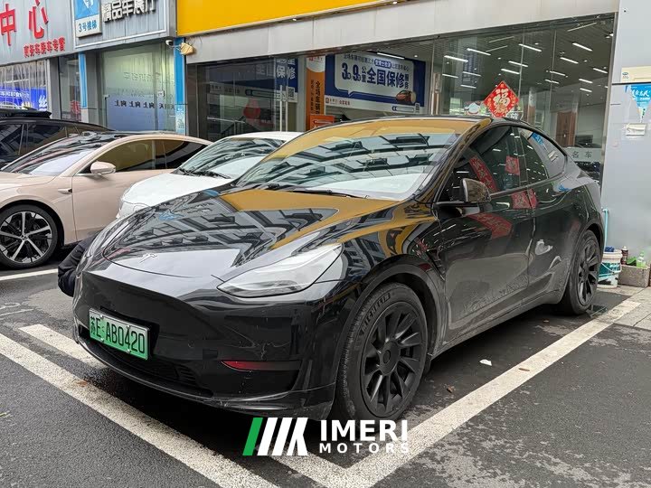 Tesla Model Y standard range rear-wheel drive version - автомобиль из Китая