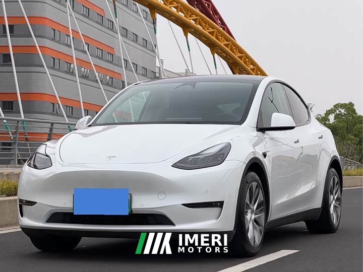 Tesla Model Y standard range rear-wheel drive version - автомобиль из Китая
