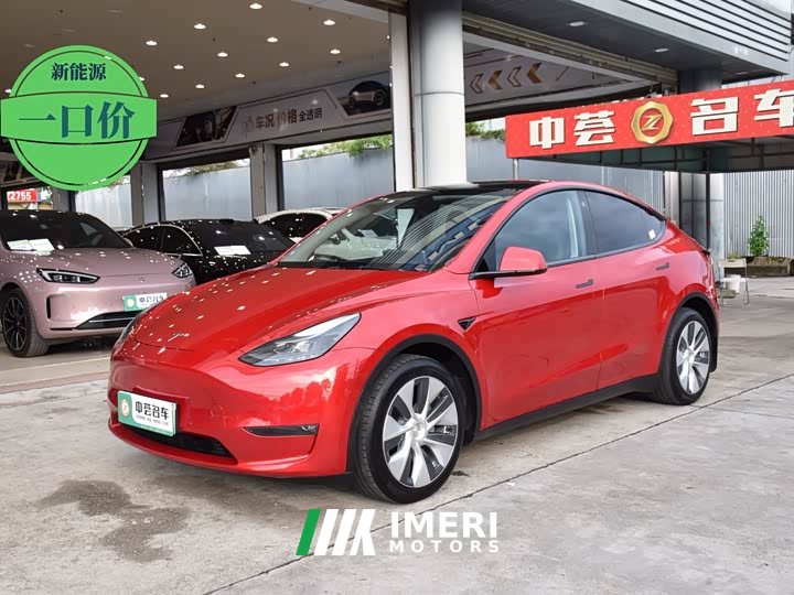 Tesla Model Y long-range all-wheel drive version 3D7 - автомобиль из Китая