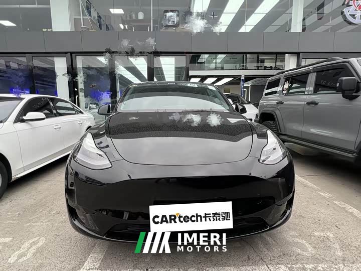 Tesla Model Y rear-wheel drive version - автомобиль из Китая
