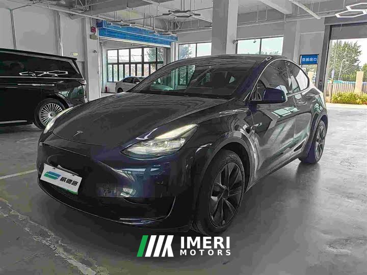 Tesla Model Y rear-wheel drive version - автомобиль из Китая