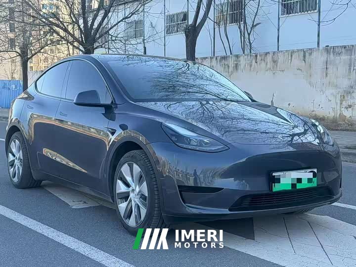 Tesla Model Y rear-wheel drive version - автомобиль из Китая