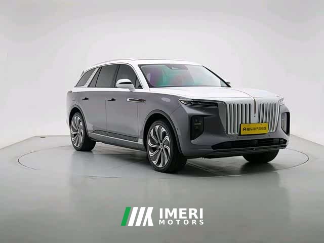 Hongqi E-HS9 660km flag collar version four seats - автомобиль из Китая