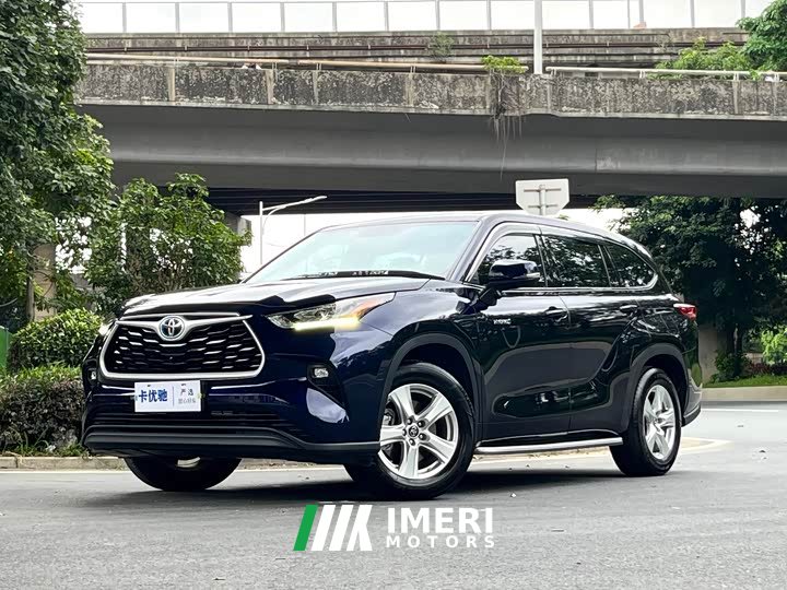 Toyota Highlander 2.5L smart electric hybrid dual-engine two-wheel drive elite version 7 seats - автомобиль из Китая