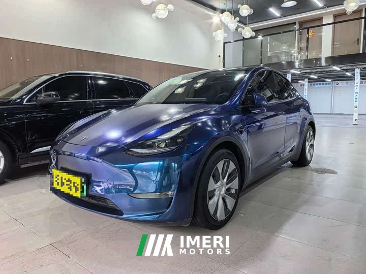 Tesla Model Y standard range rear-wheel drive version - автомобиль из Китая