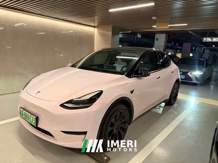 Tesla Model Y rear-wheel drive version - автомобиль из Китая