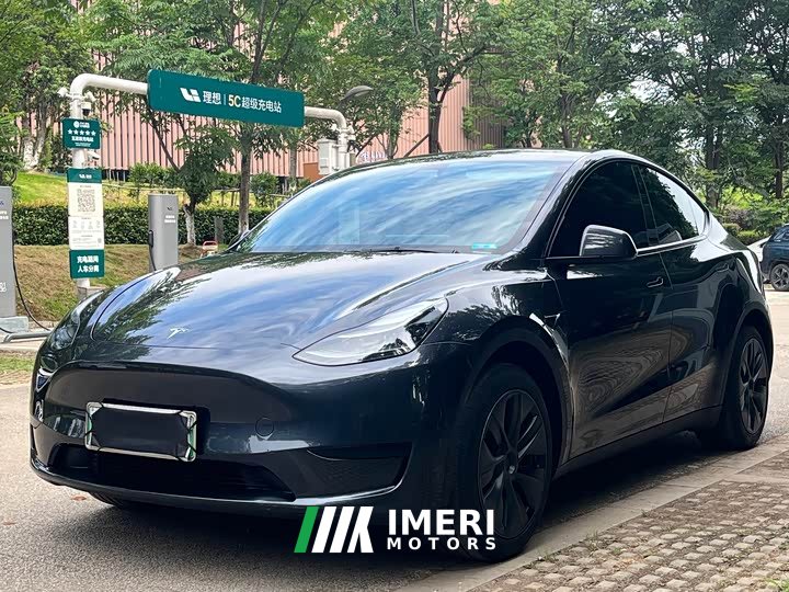 Tesla Model Y rear-wheel drive version - автомобиль из Китая