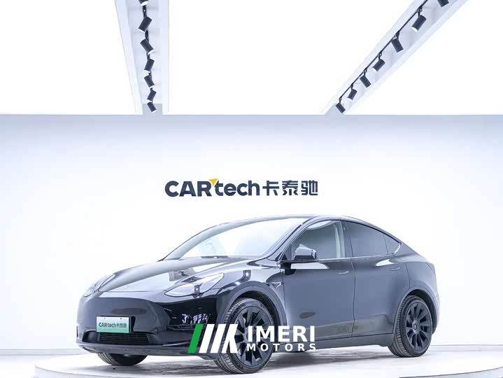 Tesla Model Y 2021 standard range rear-wheel drive version - автомобиль из Китая