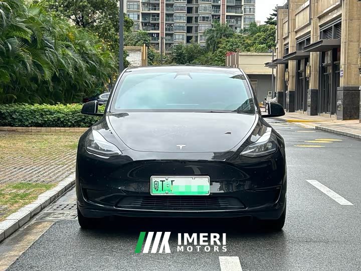 Tesla Model Y standard range rear-wheel drive version - автомобиль из Китая