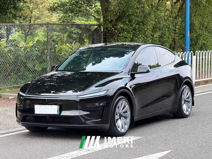 Tesla Model Y rear-wheel drive version - автомобиль из Китая