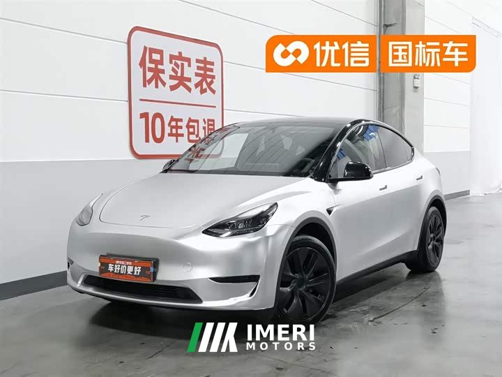 Tesla Model Y rear-wheel drive version - автомобиль из Китая