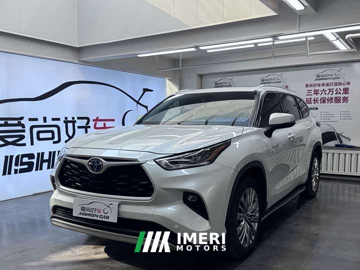 Toyota Highlander 2023 2.5L smart electric hybrid dual-engine four-wheel drive luxury version 7 seats - автомобиль из Китая