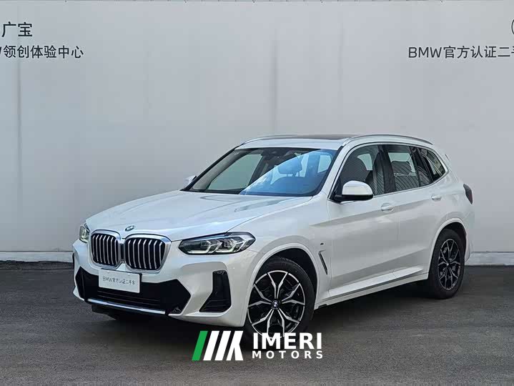 BMW X3 2022 facelift xDrive25i M sports package - автомобиль из Китая