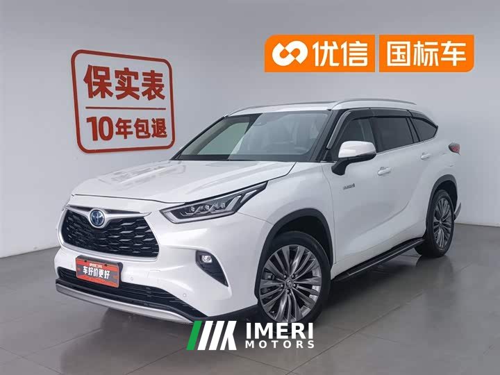 Toyota Highlander dual engine 2.5L four-wheel drive premium version 7 seats - автомобиль из Китая