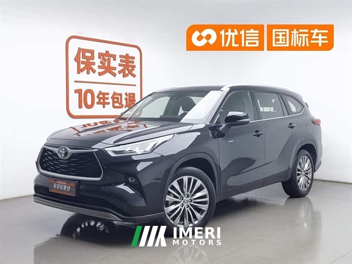Toyota Highlander 2.5L smart electric hybrid dual-engine four-wheel drive luxury version 7 seats - автомобиль из Китая