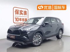 Toyota Highlander 2.5L smart electric hybrid dual-engine four-wheel drive luxury version 7 seats - фото 1