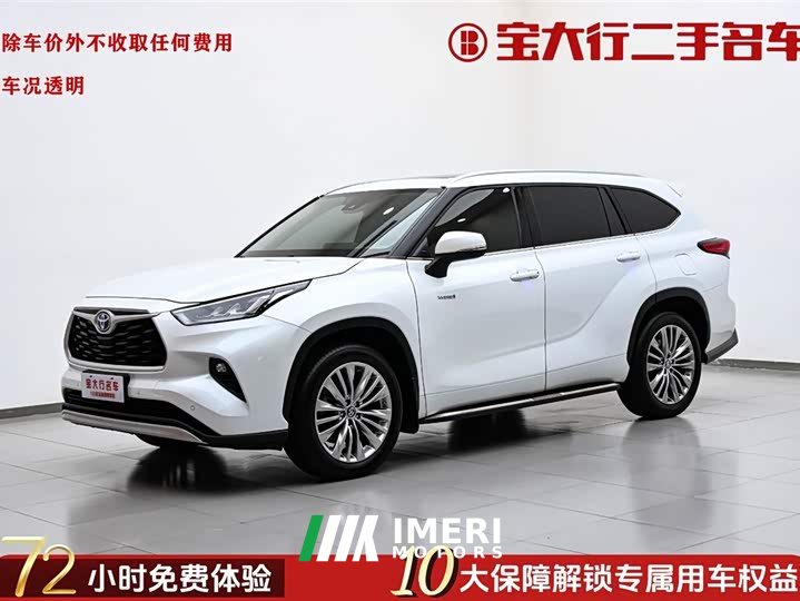 Toyota Highlander 2022 dual engine 2.5L four-wheel drive premium version 7 seats - автомобиль из Китая