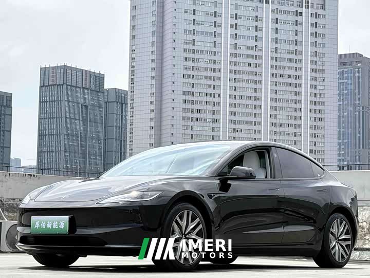Tesla Model 3 long-range all-wheel drive version - автомобиль из Китая
