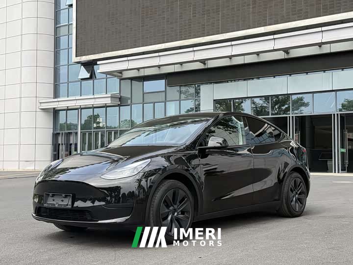 Tesla Model Y rear-wheel drive version - автомобиль из Китая