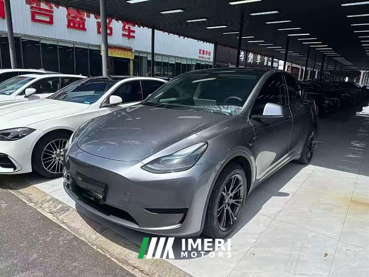 Tesla Model Y rear-wheel drive version - автомобиль из Китая