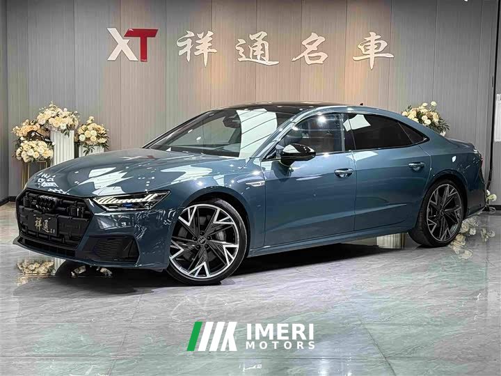 Audi A7L 2022 55 TFSI quattro S-line edition one advance version - автомобиль из Китая