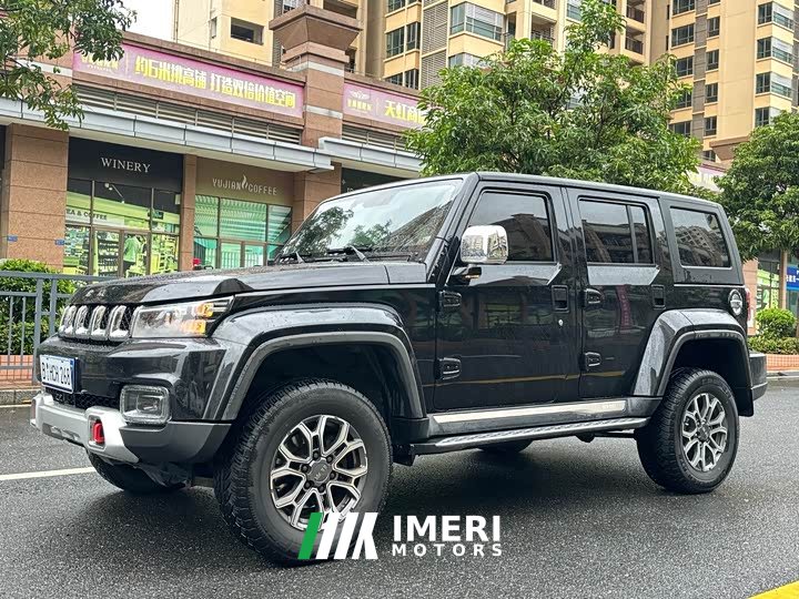 Beijing off-road BJ40 2023 2.0T automatic four-wheel drive city hunter version supreme type - автомобиль из Китая