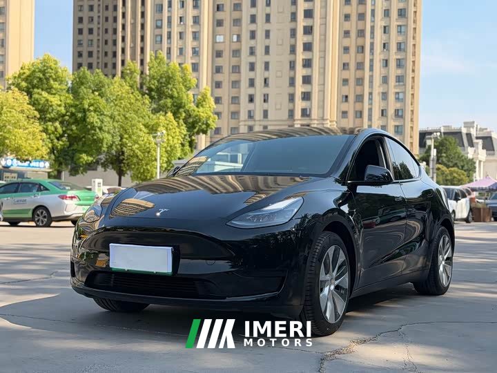 Tesla Model Y rear-wheel drive version - автомобиль из Китая