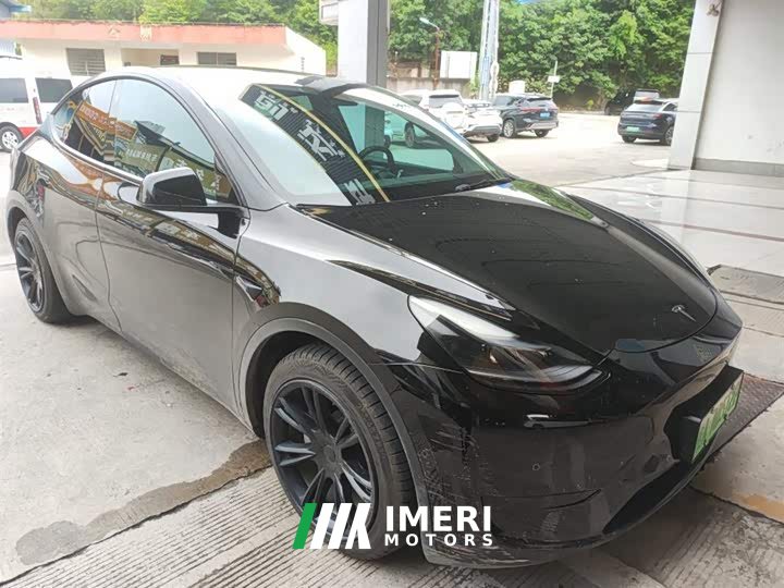 Tesla Model Y rear-wheel drive version - автомобиль из Китая