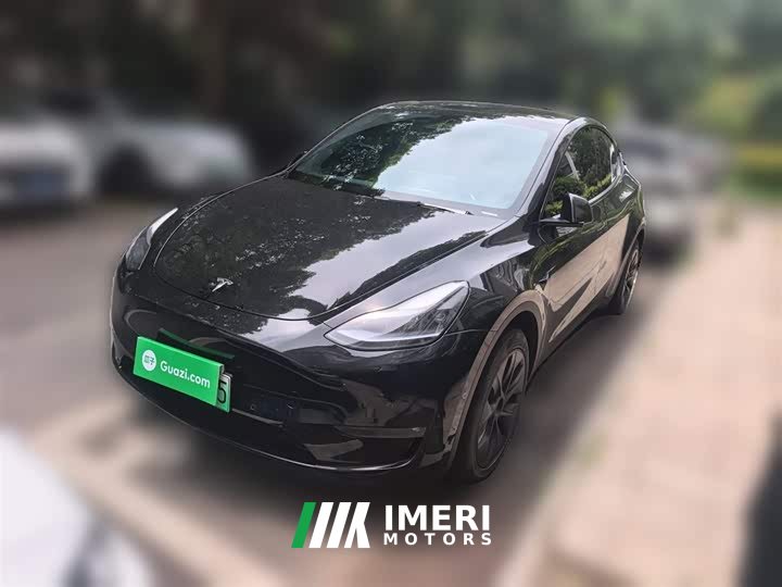 Tesla Model Y long-range all-wheel drive version - автомобиль из Китая