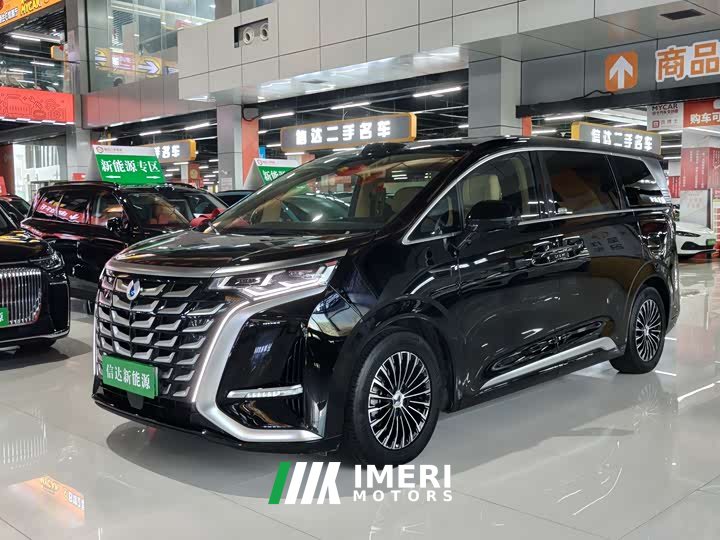 Denza D9 DM-i smart driving version 1020 four-wheel drive flagship - автомобиль из Китая