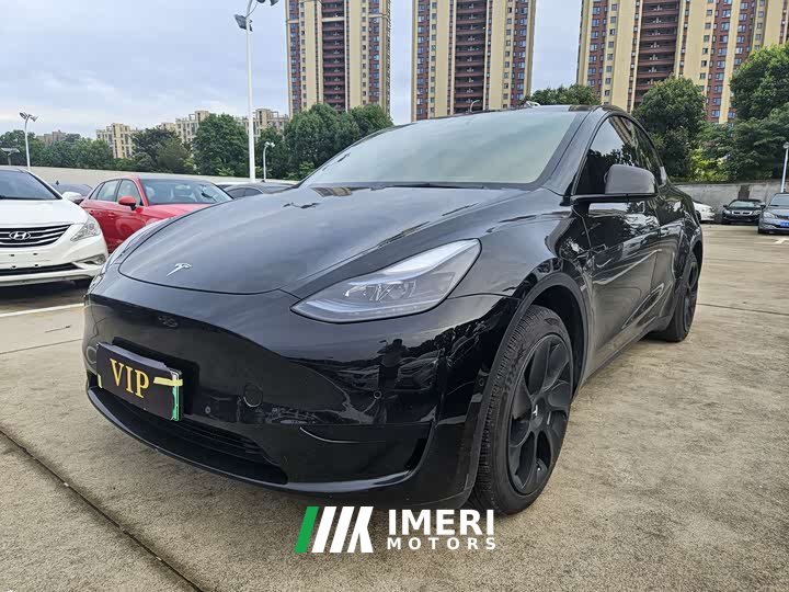 Tesla Model Y rear-wheel drive version - автомобиль из Китая