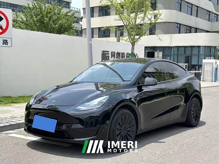 Tesla Model Y rear-wheel drive version - автомобиль из Китая