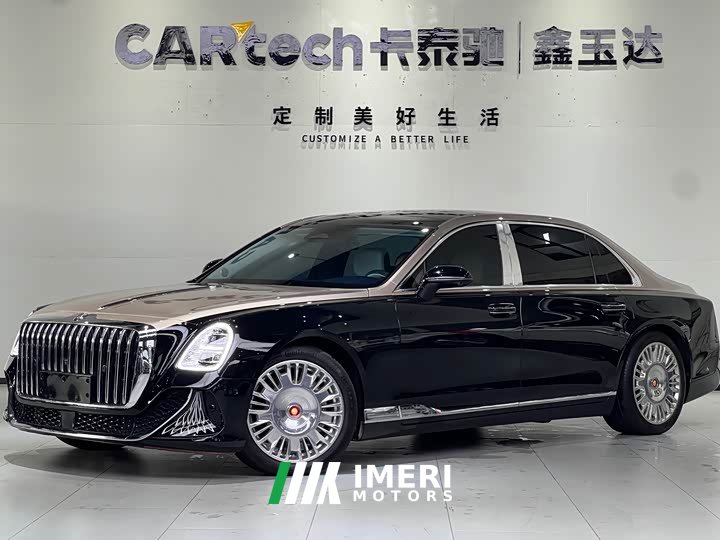 Hongqi Golden Sunflower Guoya 2024 4.0T V8 version - автомобиль из Китая