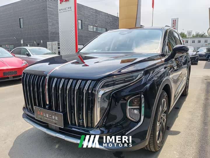 Hongqi HS7 PHEV 2025 2.0T PHEV four-wheel drive 2 million units commemorative edition 6 seats - автомобиль из Китая