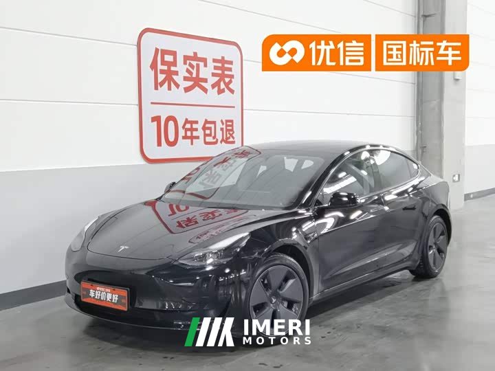 Tesla Model 3 rear-wheel drive version