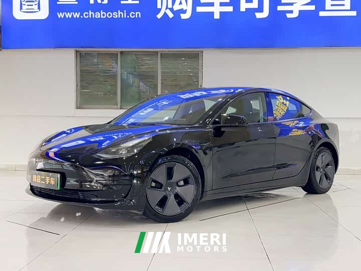 Tesla Model 3 rear-wheel drive version - автомобиль из Китая