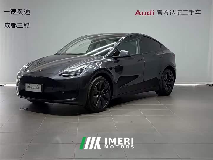 Tesla Model Y rear-wheel drive version - автомобиль из Китая