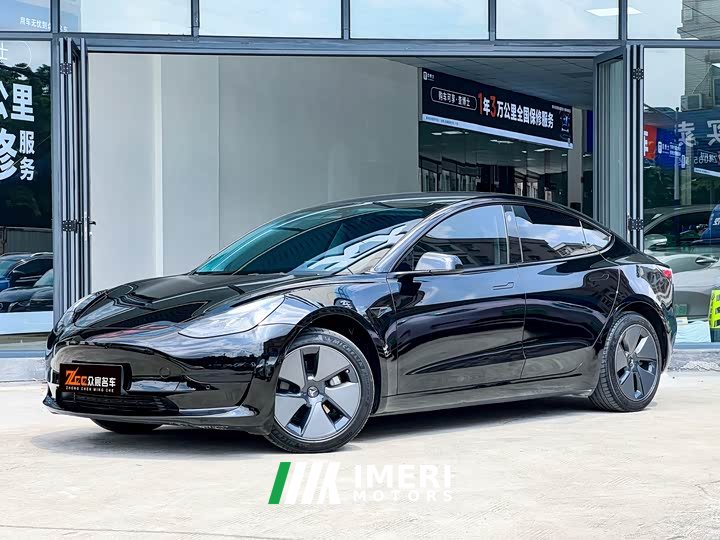 Tesla Model 3 rear-wheel drive version - автомобиль из Китая
