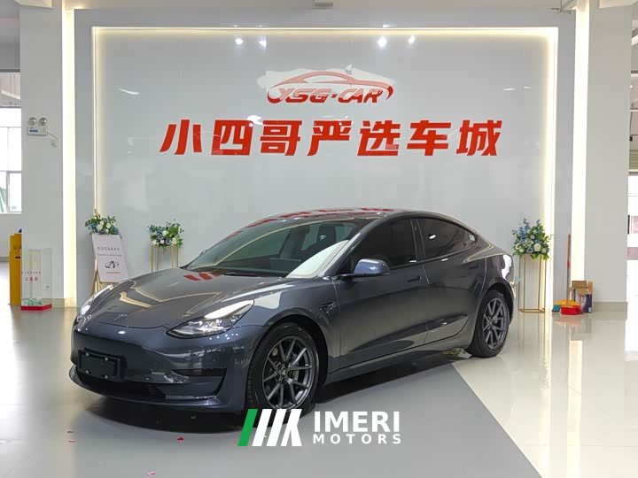 Tesla Model 3 rear-wheel drive version - автомобиль из Китая