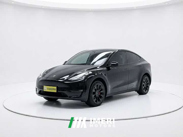 Tesla Model Y standard range rear-wheel drive version - автомобиль из Китая