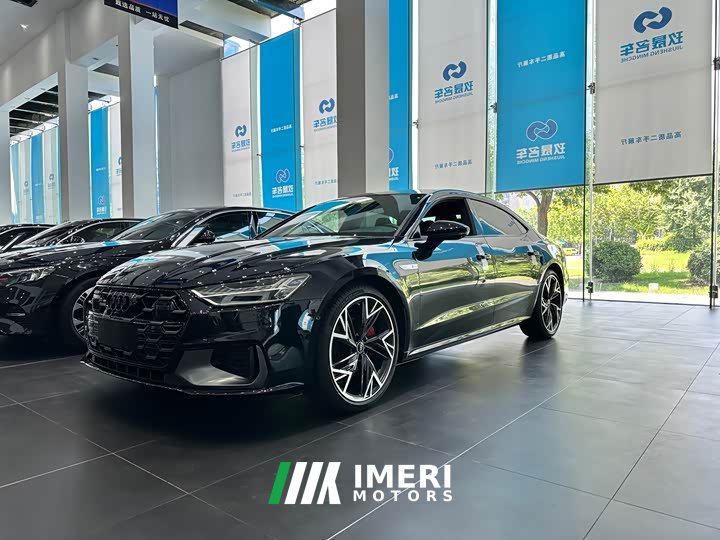 Audi A7L 2024 45 TFSI quattro S-line Black Warrior Edition - автомобиль из Китая