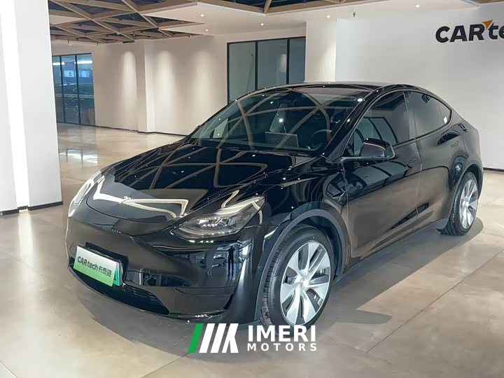 Tesla Model Y rear-wheel drive version - автомобиль из Китая