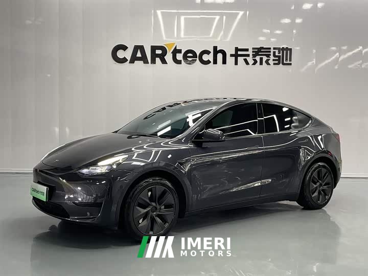 Tesla Model Y rear-wheel drive version - автомобиль из Китая
