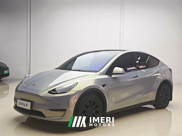 Tesla Model Y long-range all-wheel drive version - автомобиль из Китая