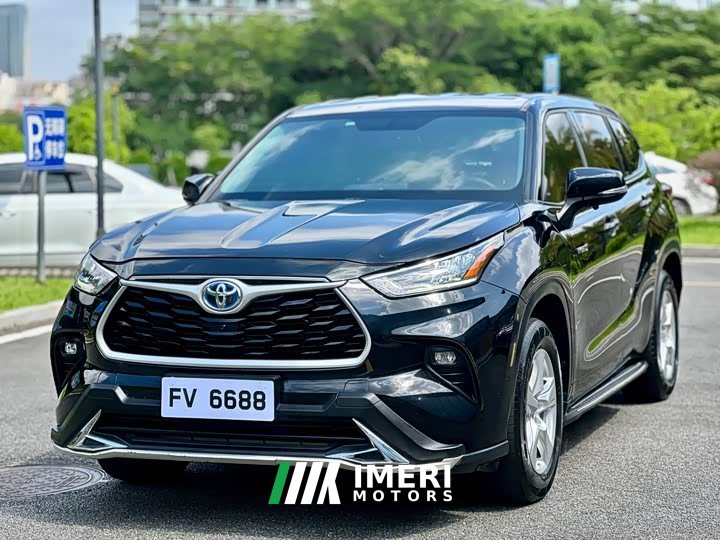 Toyota Highlander 2022 dual engine 2.5L four-wheel drive elite version 7 seats - автомобиль из Китая