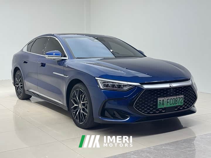 BYD Han DM-p 202KM four-wheel drive flagship - автомобиль из Китая